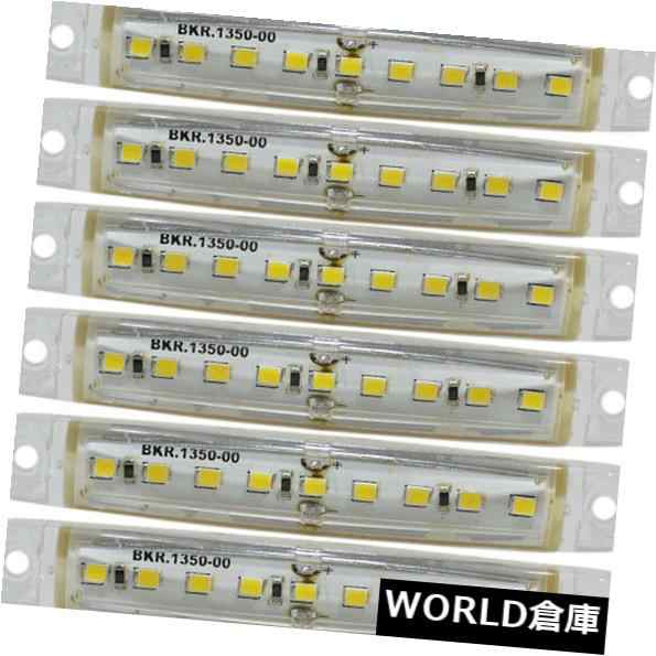 10×ホワイトサイドマーカーインジケータライト9 LED SMD 12VボルトキャンピングカーバンA13w