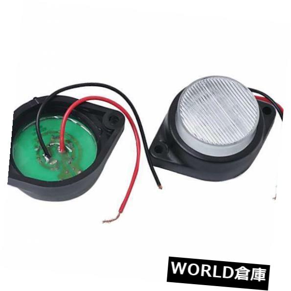 1ペア6 LEDカートレーラートラッククリアランスサイドマーカーシグナルライトホワイトランプ の通販は 20,328円