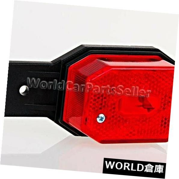 赤いクリアランスライトサイドマーカーランプリフレクターユニバーサル113 x 42 x 34 mm の通販は