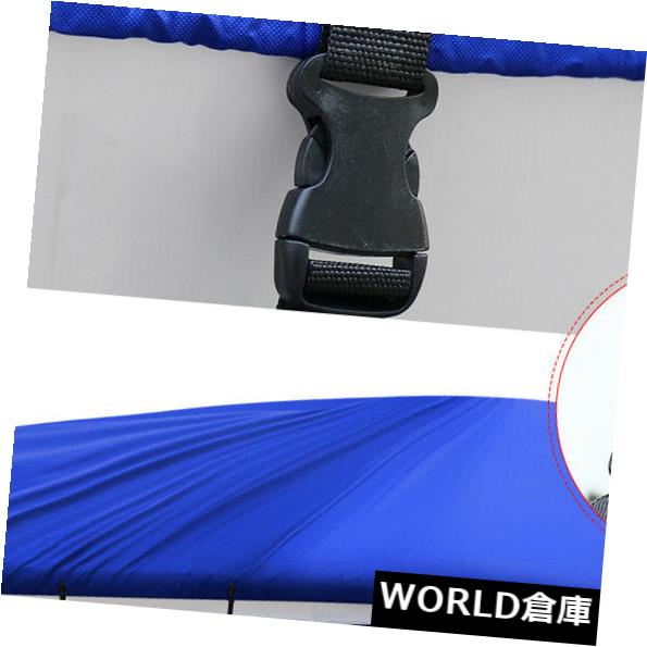 ブルー17-20フィート210 D正方形ボートカバー防水Trailerable 600 x 400 cm