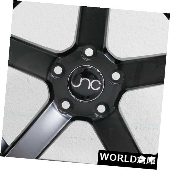 ホイール 4本セット 18x10 JNC 026 JNC026 5x114.3 25マットブラックホイールNew set（4） 18x10の通販は