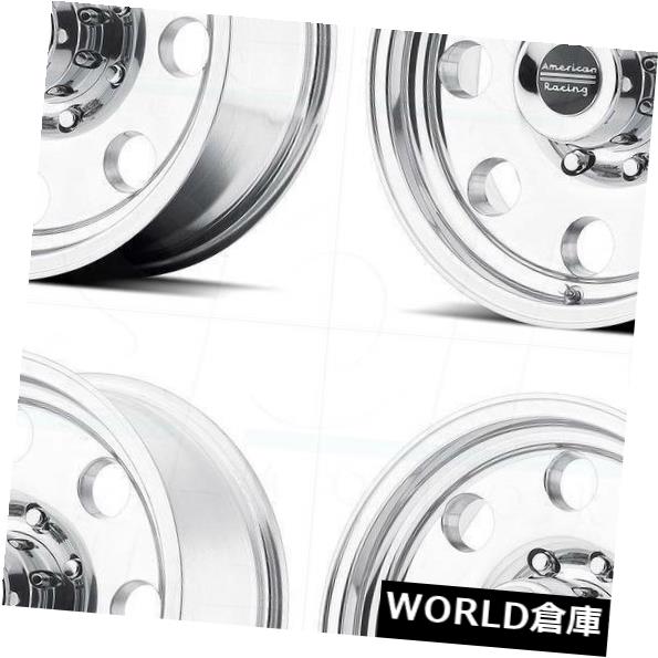 ホイール 4本セット 17x8 American Racing AR172 Baja 5x5.5 / 5x139.7 0ポリッシュホイールリの通販は