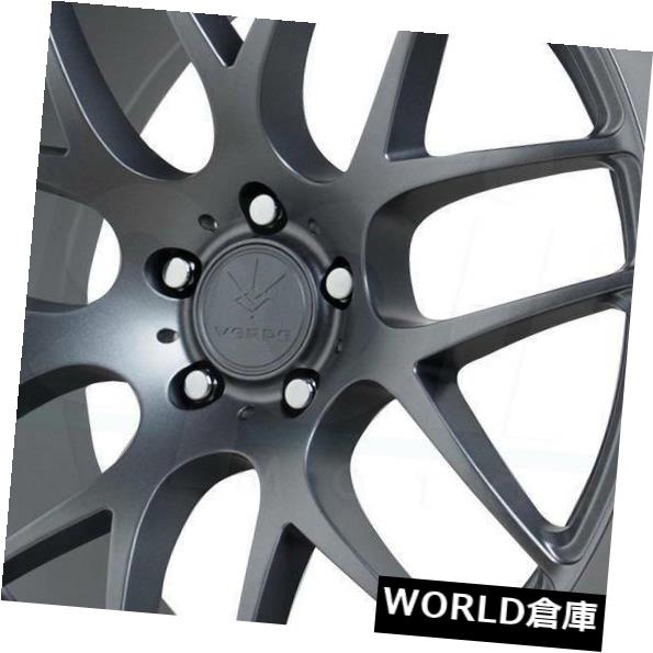 ホイール 4本セット 18x8.5 / 18x9.5 Verde V44 Empire 5x112 45/48マットグラファイトホイールリムの通販は ホイール 4本セット 18x8.5 / 18x9.5 Verde V44 Empire 5x112 45/48マットグラファイトホイールリムの通販は