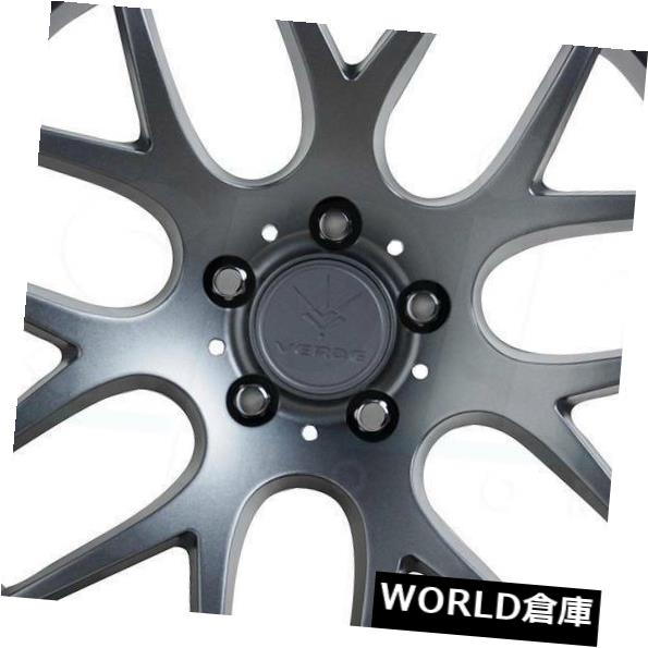 ホイール 4本セット 18x8.5 / 18x9.5 Verde V44 Empire 5x112 45/48マットグラファイトホイールリムの通販は ホイール 4本セット 18x8.5 / 18x9.5 Verde V44 Empire 5x112 45/48マットグラファイトホイールリムの通販は