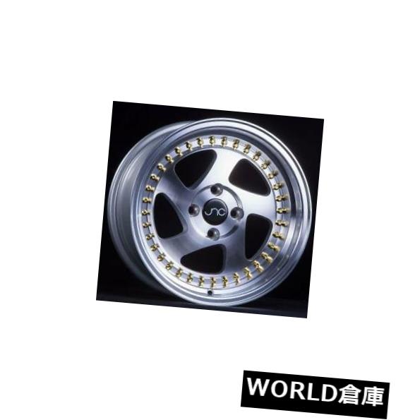 ホイール 4本セット 17x9 JNC 034 JNC034 5x112 30シルバーのマシンフェイス。 ホイールリムセット（4） 17xの通販は