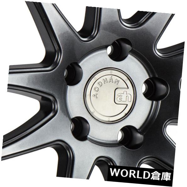 ホイール 4本セット 18x8.5 / 18x9.5 Aodhan DS02 DS2 5x114.3 35/30ハイパーブラックホイールリムの通販は