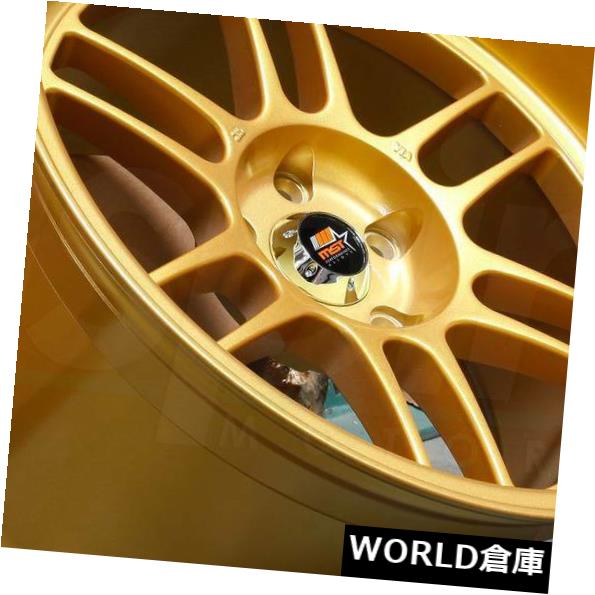 ホイール 4本セット 18x11 MST鈴鹿5x114.3 10ゴールドホイールリムセット(4) 18x11 MST Suzuka 5x1の通販は ホイール 4本セット 18x11 MST鈴鹿5x114.3 10ゴールドホイールリムセット(4) 18x11 MST Suzuka 5x1の通販は