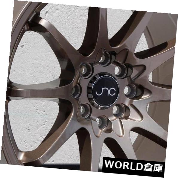 ホイール 4本セット 18x8.5 / 18x9.5 JNC 006 JNC006 5x112 35/35ブロンズホイールリムセット（4） の通販は