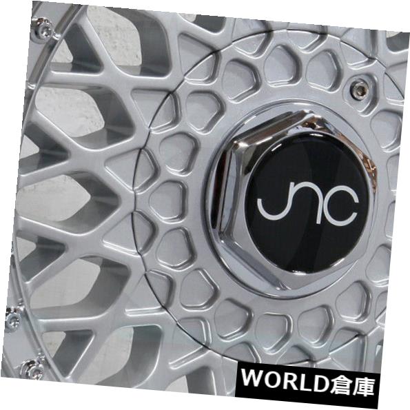 ホイール 4本セット 17x8.5 JNC 004S JNC004S 5x100 / 5x112 15シルバーマシンリップ。 ホイールリムセの通販は