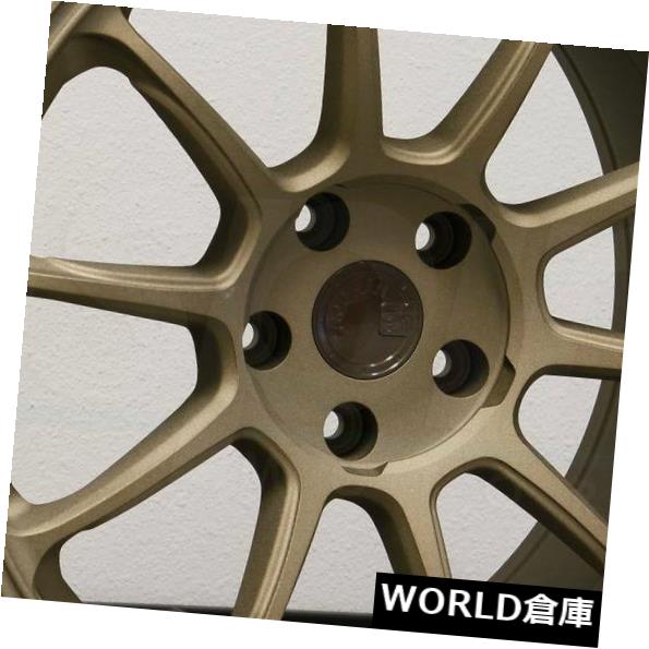 ホイール 4本セット 17x9 Aodhan AH06 AH6 5x120 35ブロンズホイールリムセット（4）  17x9 Aodhan の通販は 165,660円