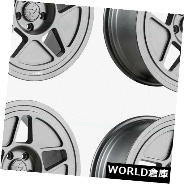 ホイール 4本セット 19x8.5 1552 TARMAC_R43 5x112 35カーボングレーホイールNew Set（4）  19x8.の通販は