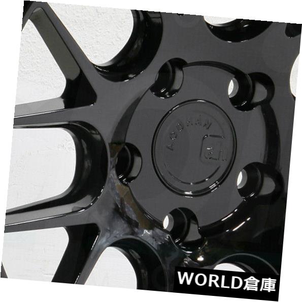 ホイール 4本セット 18x9.5 Aodhan DS06 DS6 5x114.3 22グロスブラックホイールリムセット（4） 18x9.の通販は