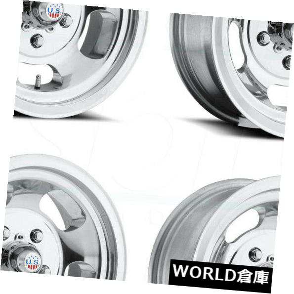 ホイール 4本セット 15x8 / 15x9 US Mags Indy U101 5x4.75 / 5x120.6  5 0/1ポリッシュホの通販は 165,000円