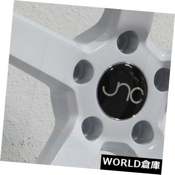 ホイール 4本セット 18x8 JNC 026 JNC026 5x114.3 35ホワイトホイールNew set（4） 18x8 JNC の通販は