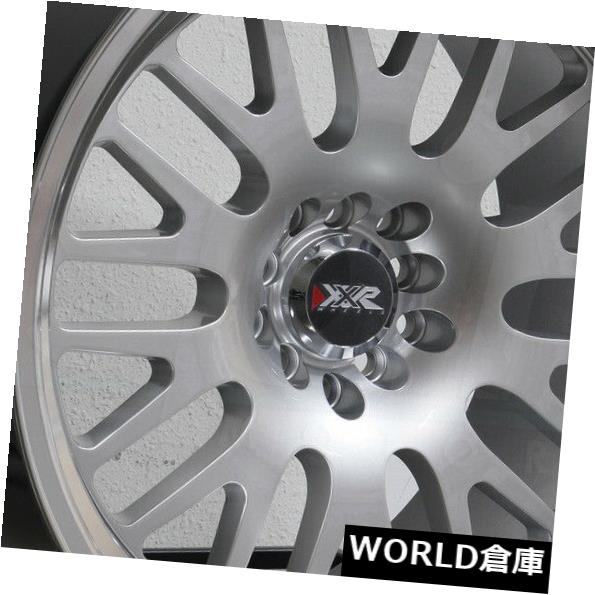 ホイール 4本セット 18x9.5 XXR 531 5x100 / 5x114.3 20ハイパーシルバーMLホイールリムセット（4）  18の通販は