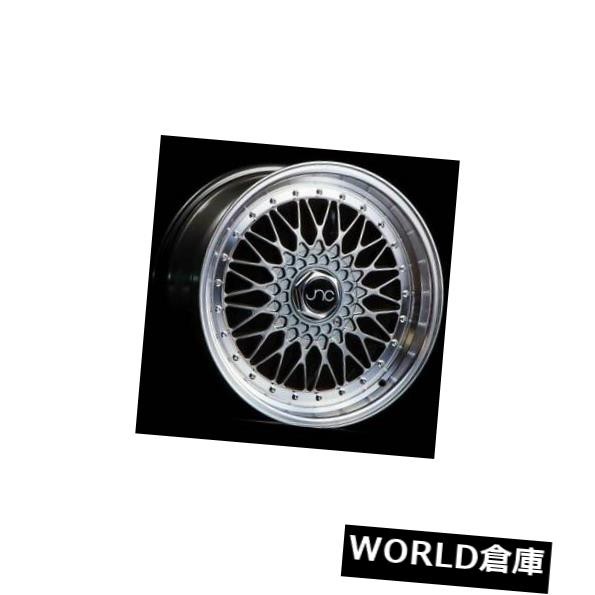 ホイール 4本セット 17x8.5 / 17x10 JNC 004 5x100 / 5x114.3 15/25ハイパーブラックマシンリップホの通販は 324,720円