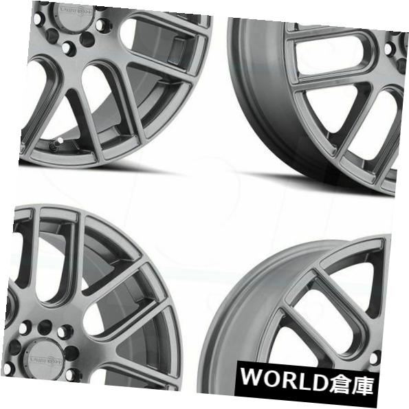 ホイール 4本セット 17x7.5 Vision 426 Cross 4x100 / 4x114.3 38 Gunmetal Wheels の通販は