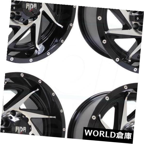 ホイール 4本セット 17x9 RDR RD13 5x5 / 5x127 0ブラックマシンホイールリムセット（4） 17x9 RDR RDの通販は