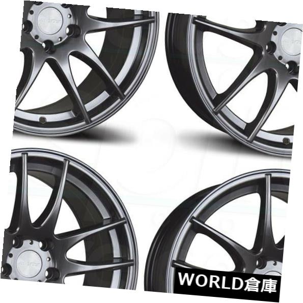 ホイール 4本セット 18x9.5 AVID1 AV32 AV-32 5x114.3 35ハイパーブラックホイールリムセット（4） 18xの通販は