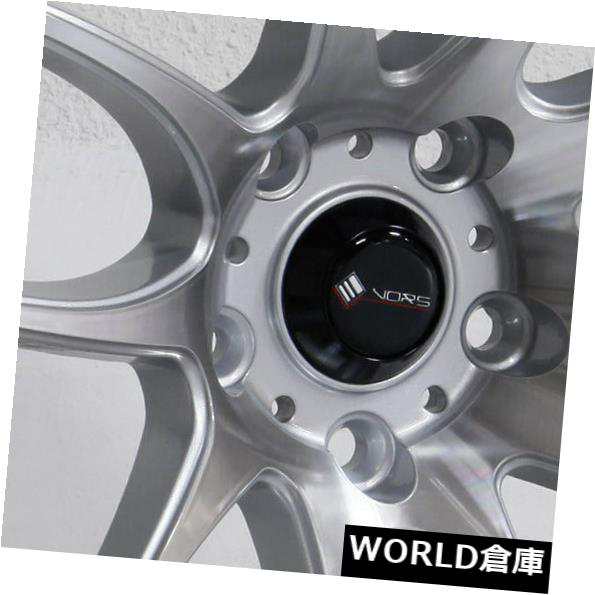 ホイール 4本セット 17x9 Vors TR4 5x110 30シルバー加工ホイールリムセット（4）  17x9 Vors TR4 5x1の通販は