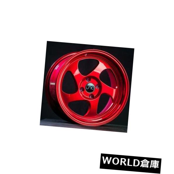 ホイール 4本セット 16x9 JNC 034 JNC034 4x100 20キャンディレッドホイールリムセット（4）  16x9 JNC の通販は 149,160円