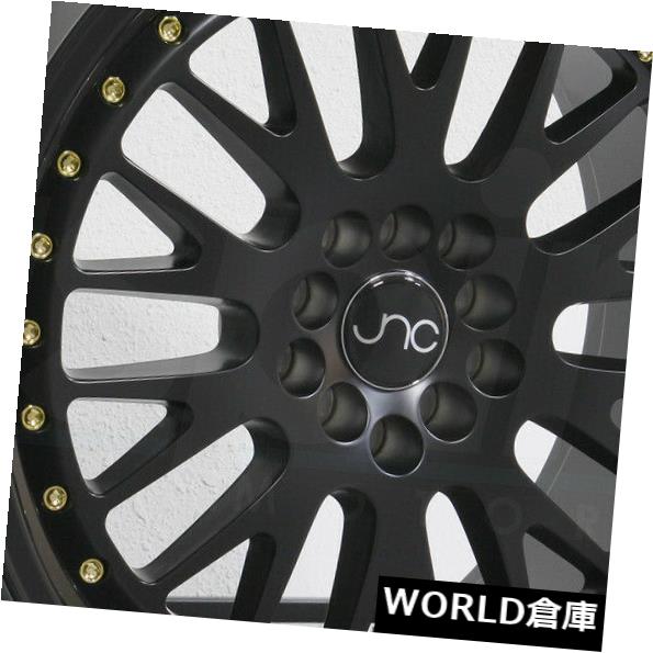 ホイール 4本セット 16x9 JNC 001 JNC001 4x100 / 4x114.3 10 Matte Black Wheel新しいの通販は