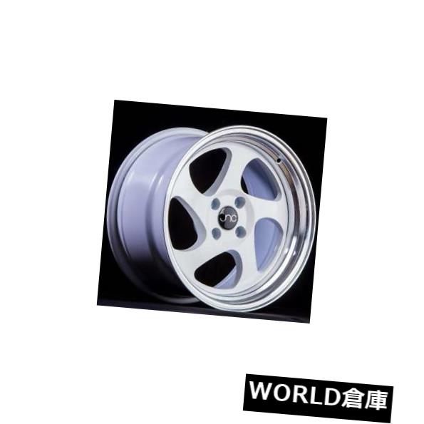 ホイール 4本セット 16x8 / 16x9 JNC 034 JNC034 4x100 25/20ホワイトマシンリップホイールリムセット（4の通販は 294,360円