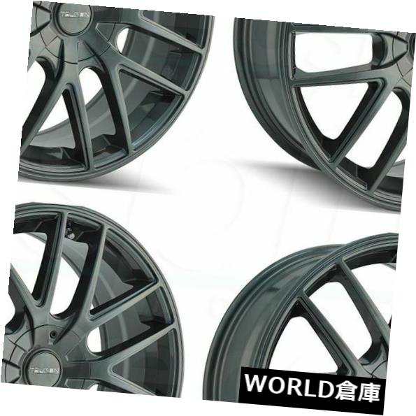 ホイール 4本セット 17x7.5 Touren TR60 5x5 / 5x127 42ガンメタルホイールリムセット（4）  17x7.5 の通販は 294,360円