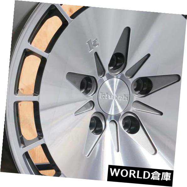 ホイール 4本セット 16x9 Klutch KM16 4x114.3 18 Gunmetal Machined Wheels Rims Sの通販は 282,480円