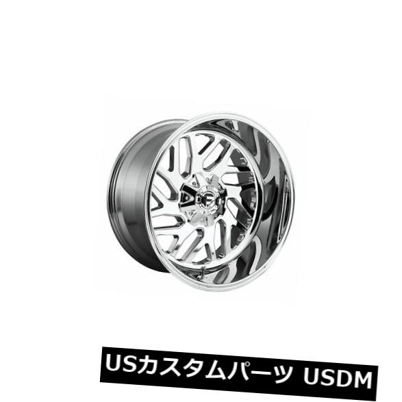ホイール 4本セット 4個の22x12燃料D609 Triton ETのセット-43クローム8x165.1ホイールリム Set of 4 の通販は