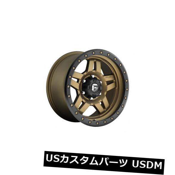 ホイール 4本セット 4 x 17x8.5燃料D583 Anza ET -06ブロンズ6x139.7ホイールリムのセット  Set of 4の通販は