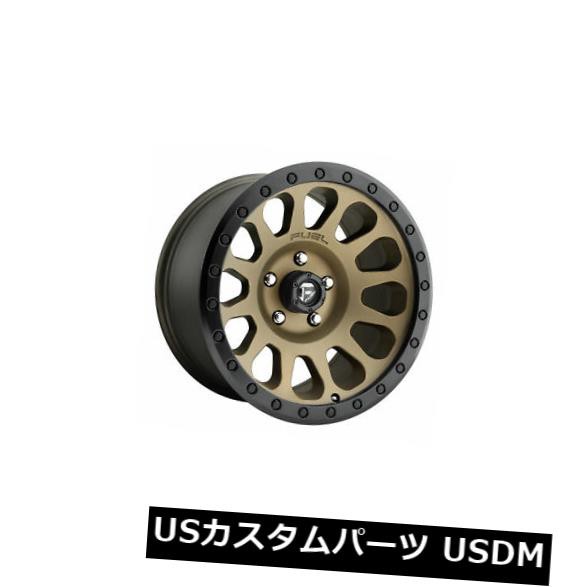 ホイール 4本セット 4 x 17x8.5 Fuel D600 Vector ET 07 Bronze 6x139.7 Wheels Rimの通販は