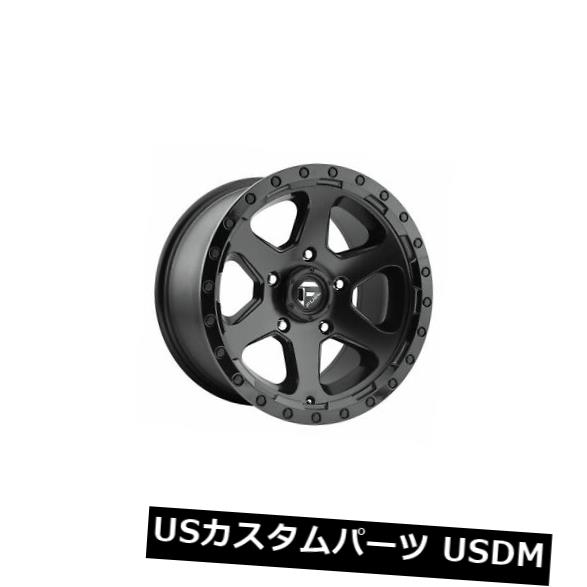 ホイール 4本セット 4個の20x10燃料D589リッパーET -18ブラック5x127ホイールリムのセット  Set of 4 20x10の通販は