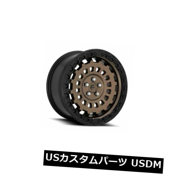 ホイール 4本セット 4個の18x9燃料D634 Zephyr ET 01ブラックブロンズ6x135ホイールリムのセット  Set of 4の通販は
