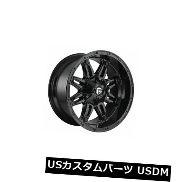 ホイール 4本セット 4個の20x9燃料D625人質ET 01ブラック6x135ホイールリムのセット  Set of 4 20x9 Fuelの通販は