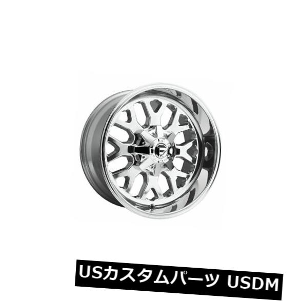 ホイール 4本セット 4個の20x9燃料D586 Titan ET 20ポリッシュ8x170ホイールリムのセット  Set of 4 20x
