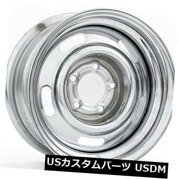ホイール 4本セット 15X6 Vision 57 Rally 5x114.3 / 5x120。 65 ET12クロームホイール（4個セットの通販は