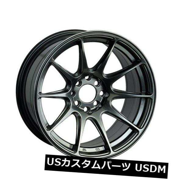 ホイール 4本セット 16x8 XXR 527 4x100 / 114.3 +20クロムブラック