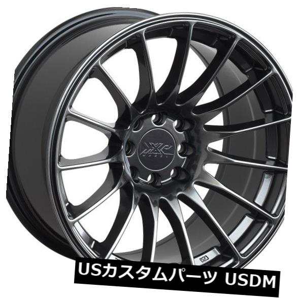 ホイール 4本セット XXR 550 18X8.75リム5x100 / 114.3 +36クロム