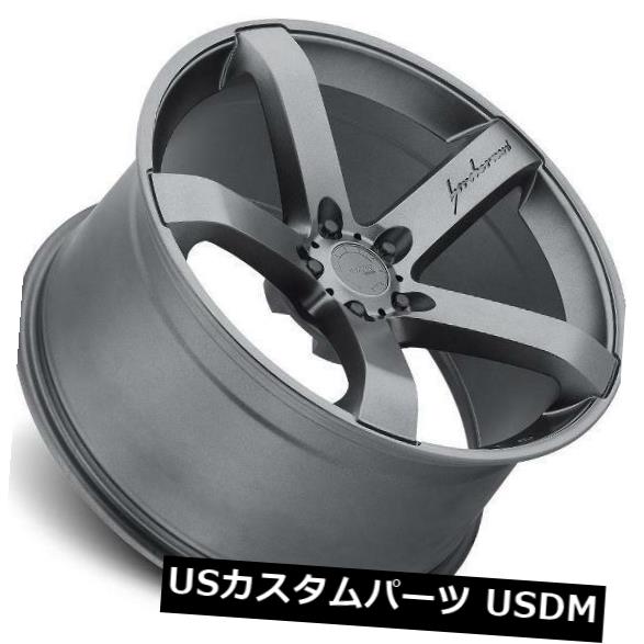 ホイール 4本セット 18x8.5 / 9.5 MRR VP5 5x114.3 +20 Matte Gun Metal Wheels Newの通販は