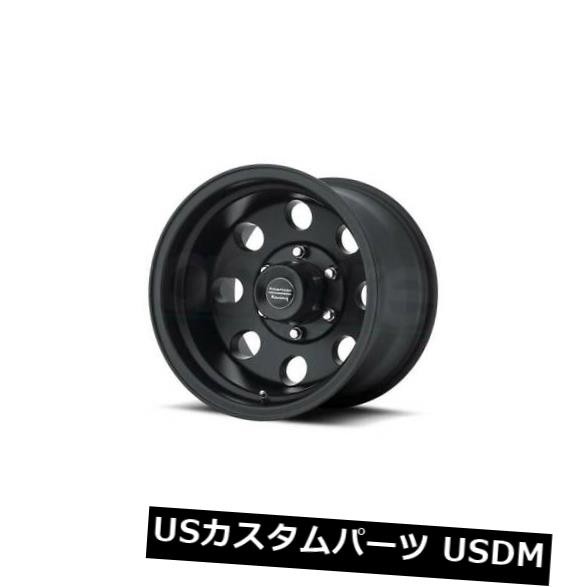 ホイール 4本セット 15x10 AMERICAN RACING BAJA 6x139.7 ET-43サテンブラックリム（4個セット）  1の通販は