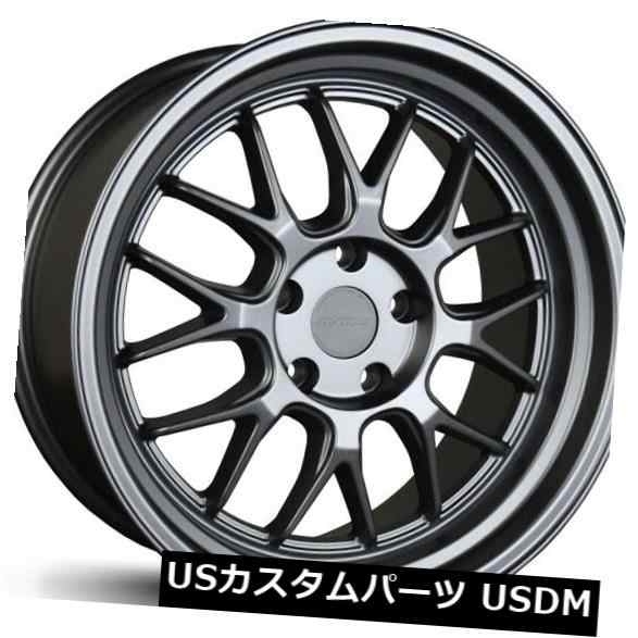 ホイール 4本セット Avid.1 AV34 18x8.5 5x114.3 +35 GunMetal Wheels