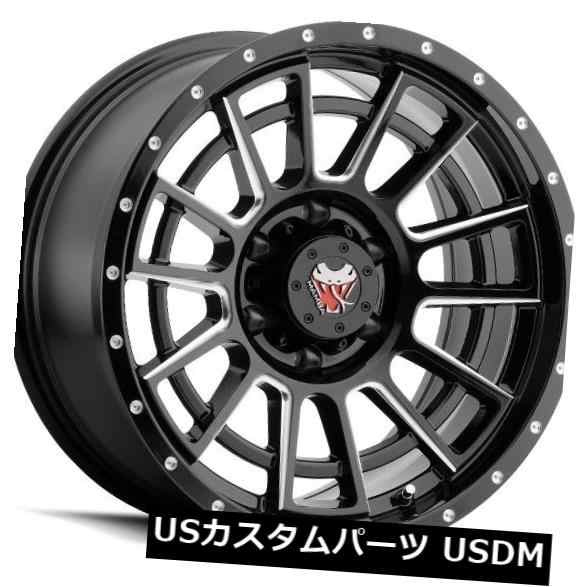 ホイール 4本セット 18x10 Mamba M22 5x127 ET-24マットブラックホイール（4個セット）  18x10 Mamba の通販は