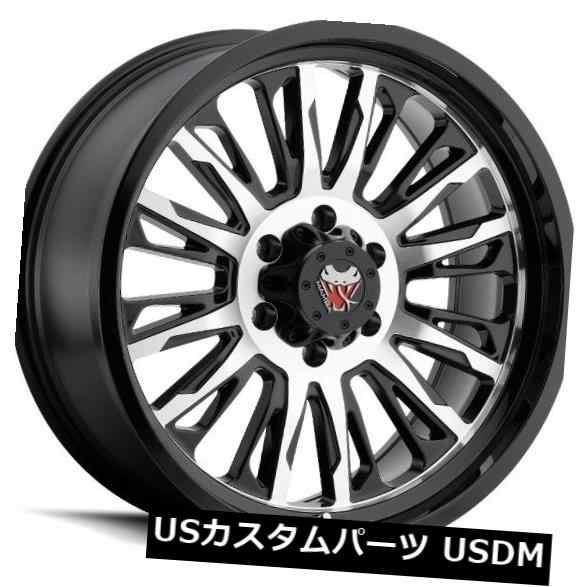 ホイール 4本セット 20x9 Mamba M21 5x150 ET0グロスブラックw /機械加工フェイスホイール（4個セット）  20x9の通販は