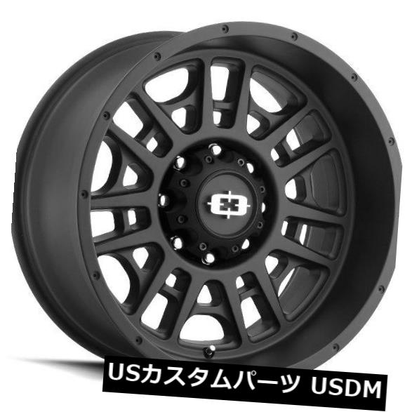 ホイール 4本セット 20X9 Vision 418 Widow 6x135 ET12サテンブラックホイール（4個セット） 20X9 Vi
