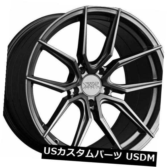 ホイール 4本セット XXR 559 19x10 5x114.3 +40クロムブラック新品（4）ホイールリムセット  XXR 559 19xの通販は