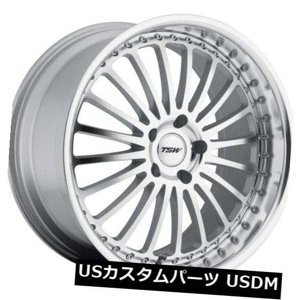 ホイール 4本セット 18x8 TSW Silverstone 5x108リム+40シルバーホイール（4個セット）  18x8 TSW Siの通販は