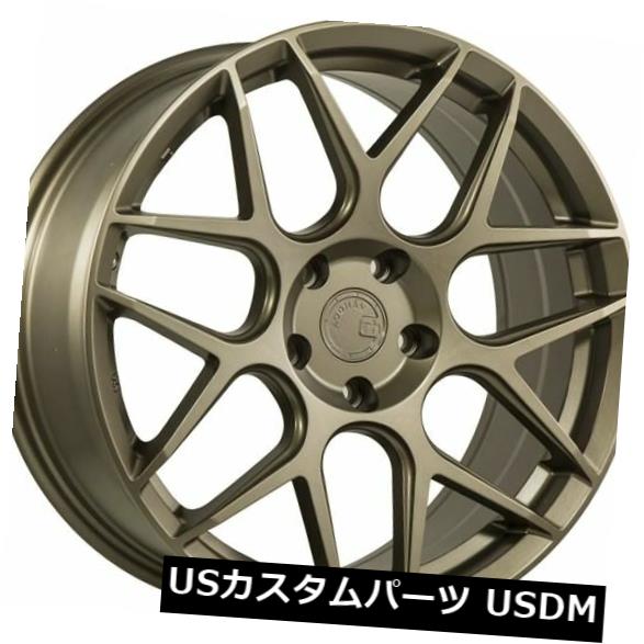 ホイール 4本セット 18x8 AodHan LS002 5x114.3 +35ブロンズホイール（4個セット）  18x8 AodHan Lの通販は