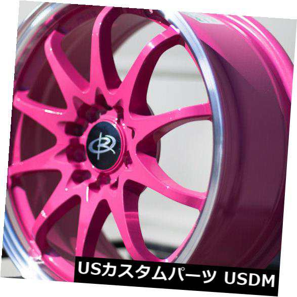 ホイール 4本セット 16x7 Rota Fighter 10 5x100 / 114.3 +40ロイヤル