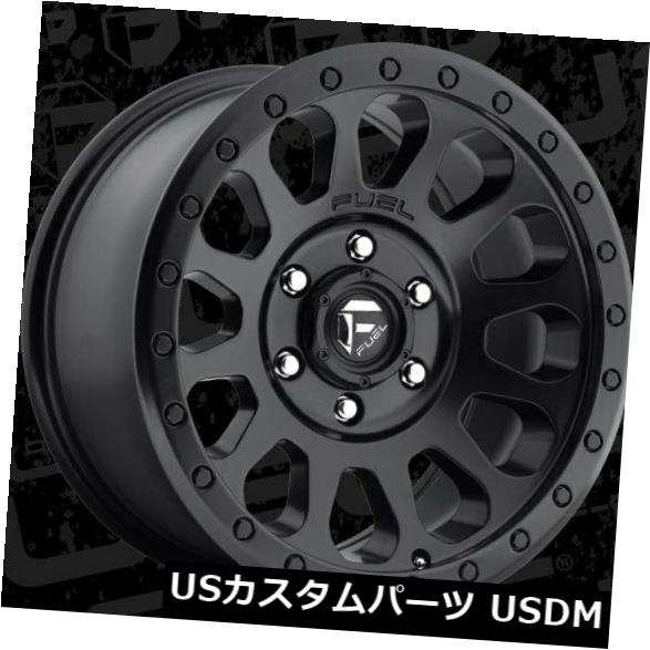 ホイール 4本セット Fuel Vector 17x8.5 5x150 ET7マットブラックホイール（4個セット） Fuel Vectorの通販は